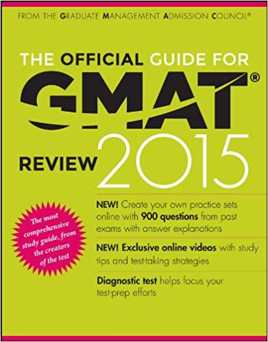 The Official Guide for GMAT Review 2015 14th Edition
