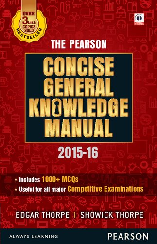 The Pearson Concise General Knowledge Manual 2015-16