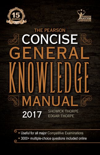 The Pearson Concise General Knowledge Manual 2017