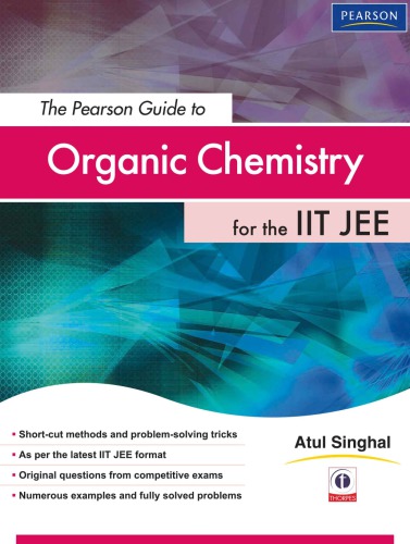 The Pearson Guide to Organic Chemistry for  IIT JEE