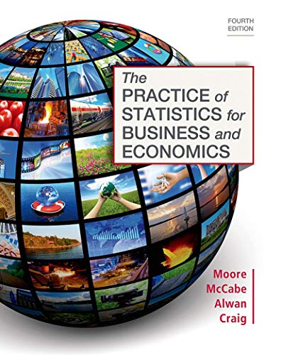 The Practice of Statistics for Business and Economics (4th Edition)