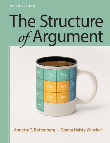 The Structure Of Argument 9Th Edition