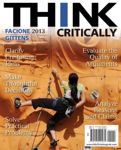 Think Critically 3rd Edition  2