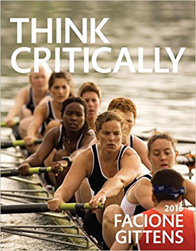 Think Critically 3rd Edition by Peter Facione