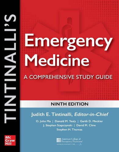 TintinalliÃ¢â‚¬â„¢s Emergency Medicine. A Comprehensive Study Guide