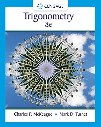 Trigonometry Ã¢â‚¬â€œ 8th Edition