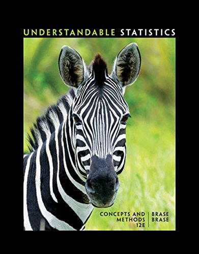 Understandable Statistics: Concepts and Methods (12th Edition)