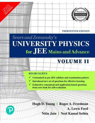 University Physics for JEE Mains and Advance