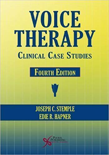 Voice Therapy Clinical Case Studies Fourth 4Th Edition