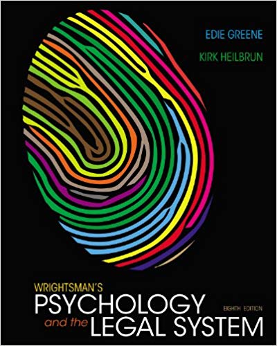 Wrightsman's Psychology and the Legal System 8th Edition