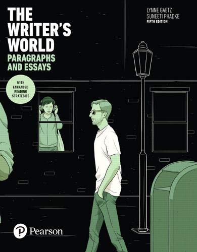 Writer'S World: Paragraphs & Essays
