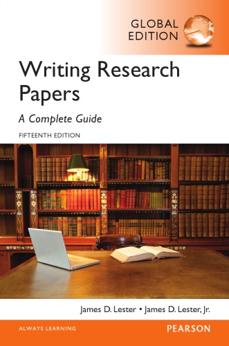 Writing research papers : a complete guide