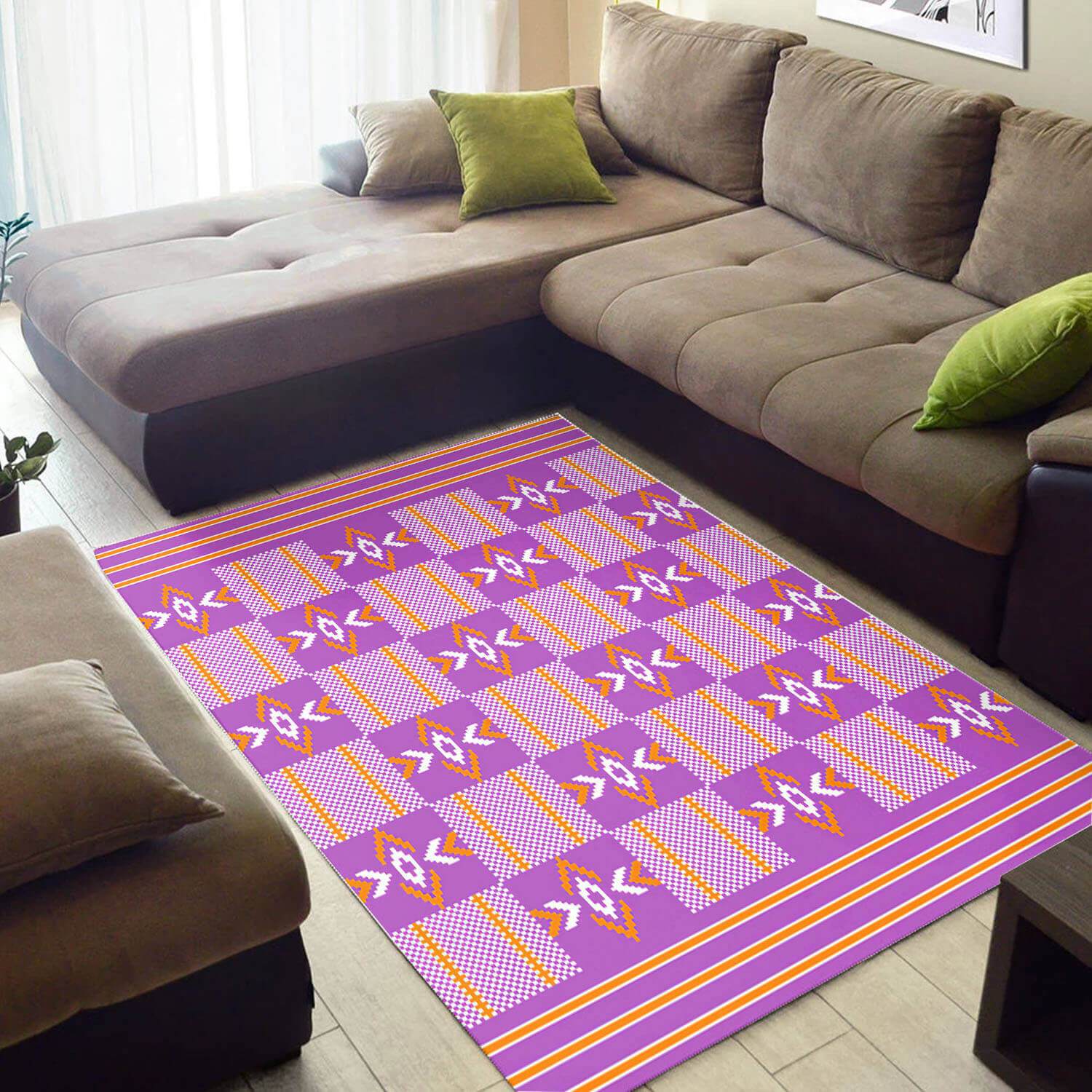 Cool African Amazing Seamless Pattern Carpet Themed Home Rectangle Rug