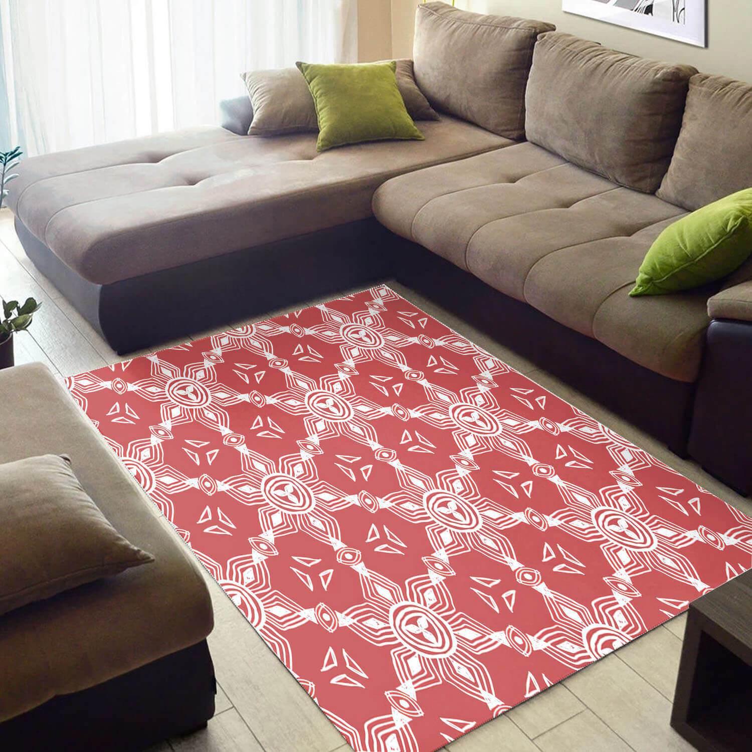 Cool African American Vintage Black History Month Seamless Pattern Design Floor Carpet Inspired Living Room Rectangle Rug