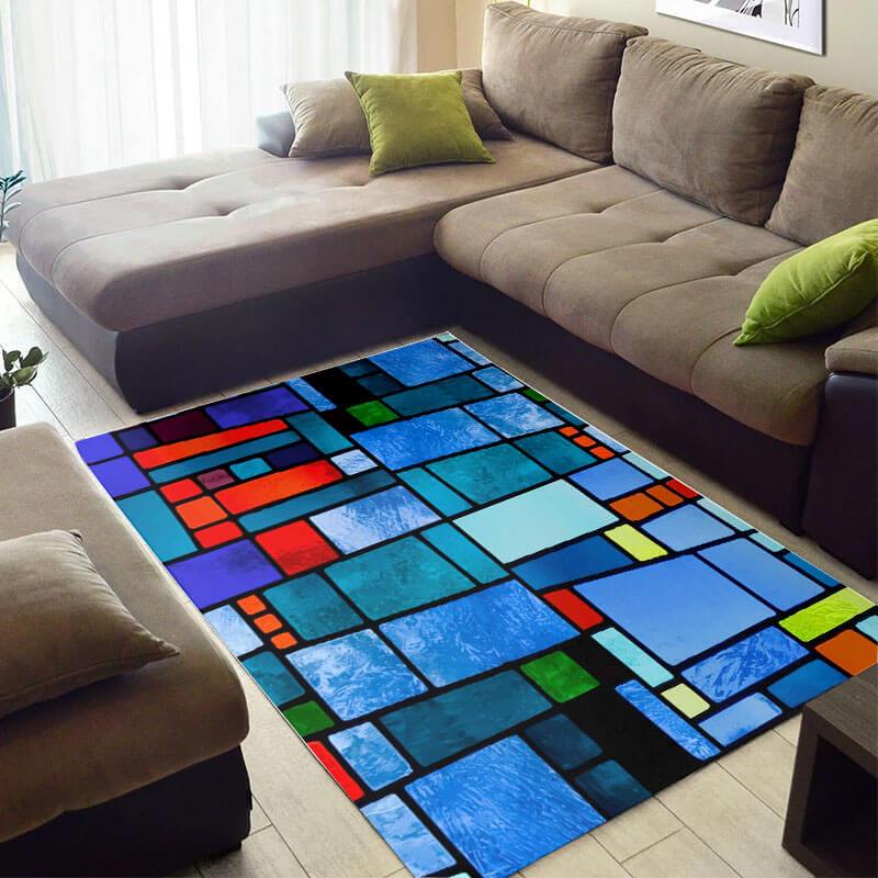 Cool African Beautiful Afrocentric Woman Large Style Rectangle Rug