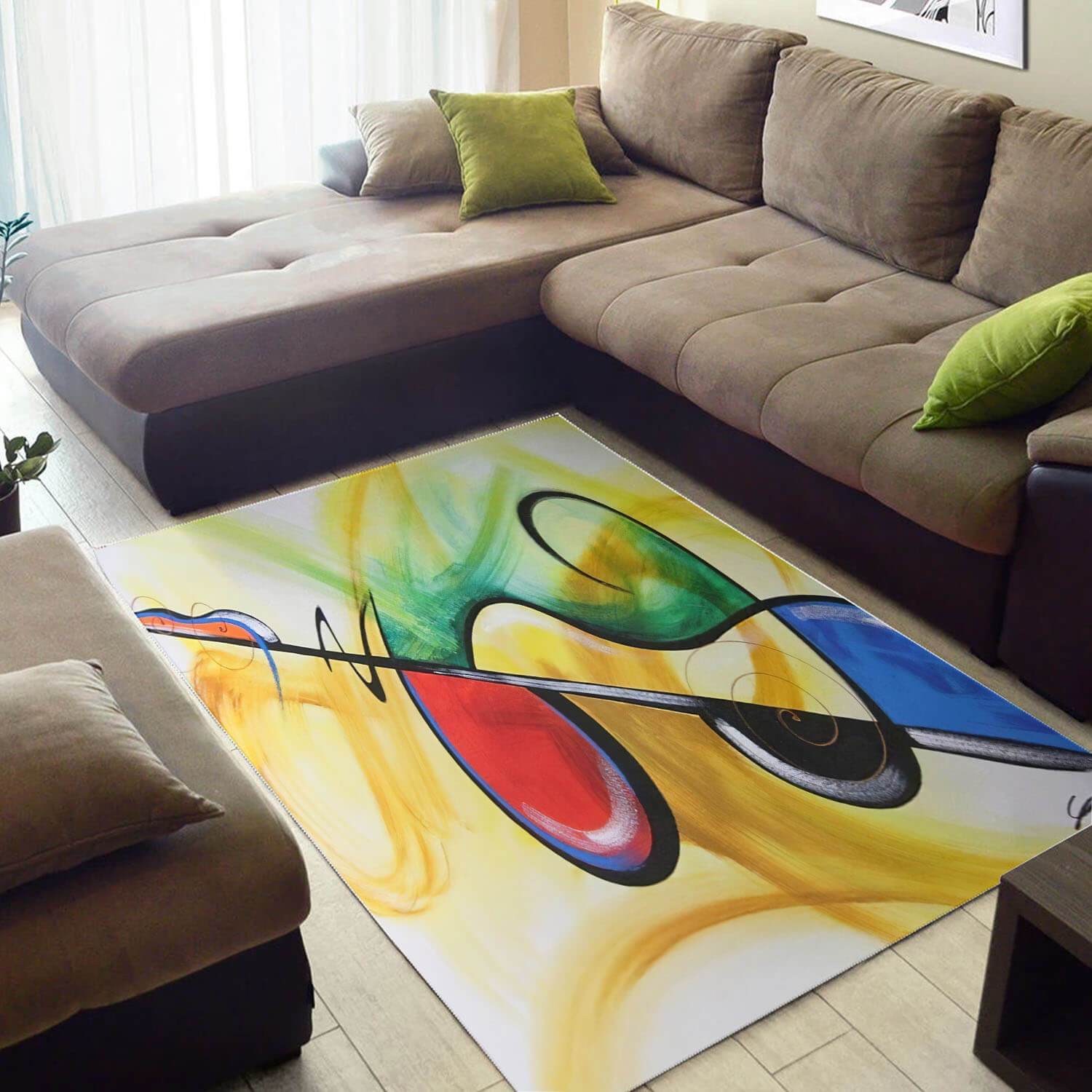Cool African Cute Black History Month Afrocentric Art Style Carpet House Rectangle Rug