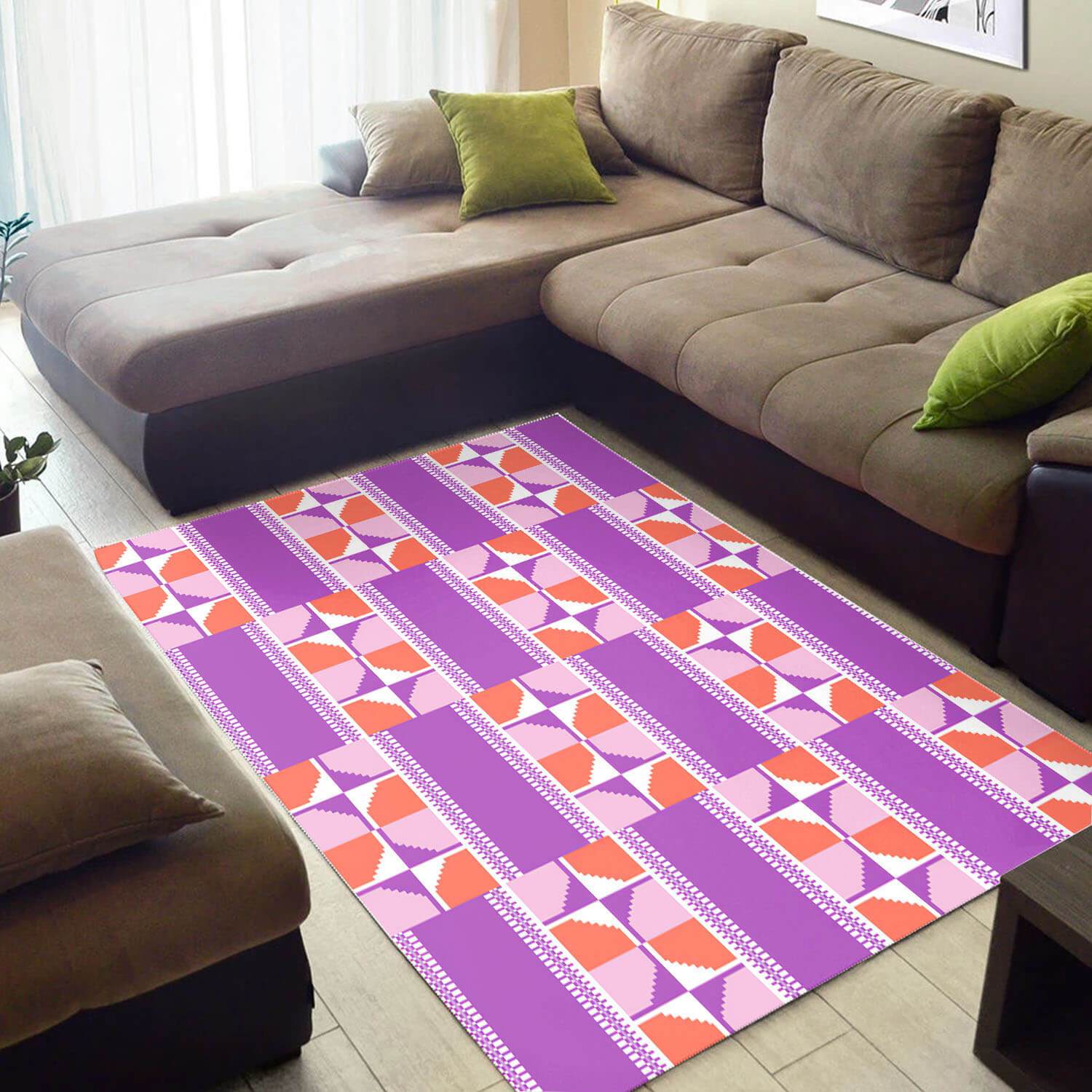 Cool African Style Attractive Black History Month Ethnic Seamless Pattern Floor Inspired Home Rectangle Rug