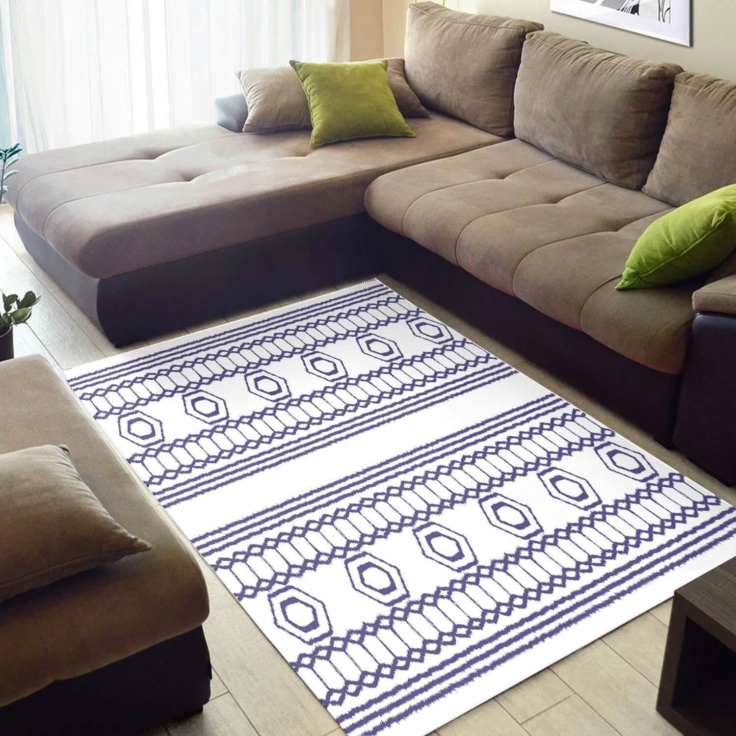 Cool African Style Colorful American Black Art Seamless Pattern Room Rectangle Rug