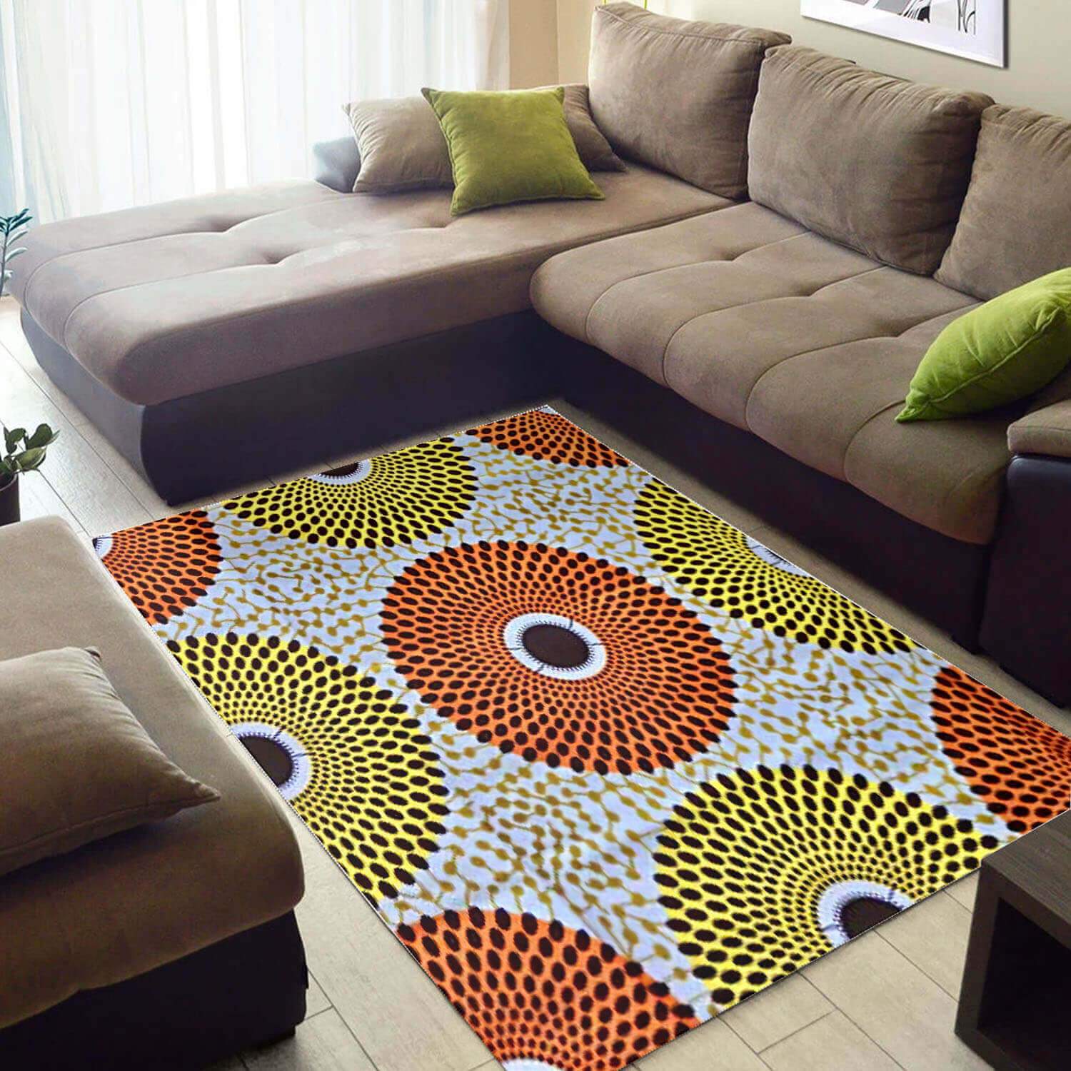 Cool African Style Retro Seamless Pattern Carpet Room Rectangle Rug