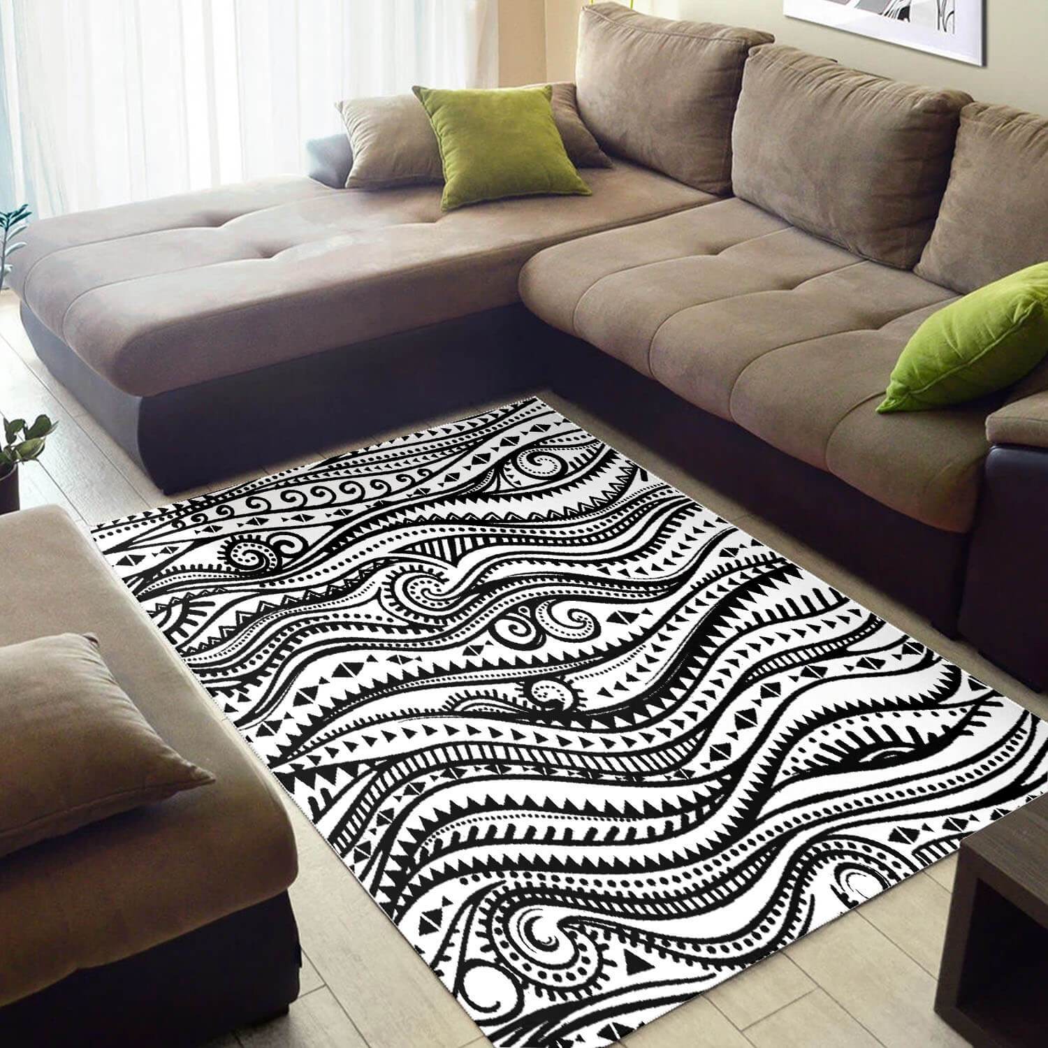 Cool African Unique Afro American Afrocentric Art Large House Rectangle Rug