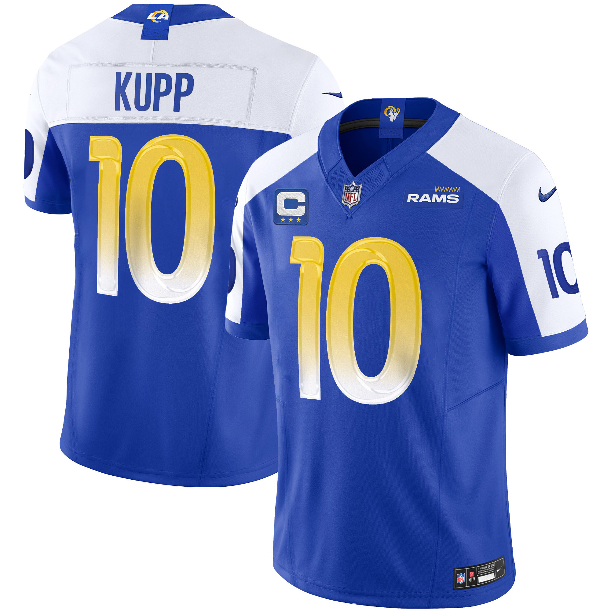 Cooper Kupp Men's Los Angeles Rams Vapor Limited Alternate Jersey - All Stitched 