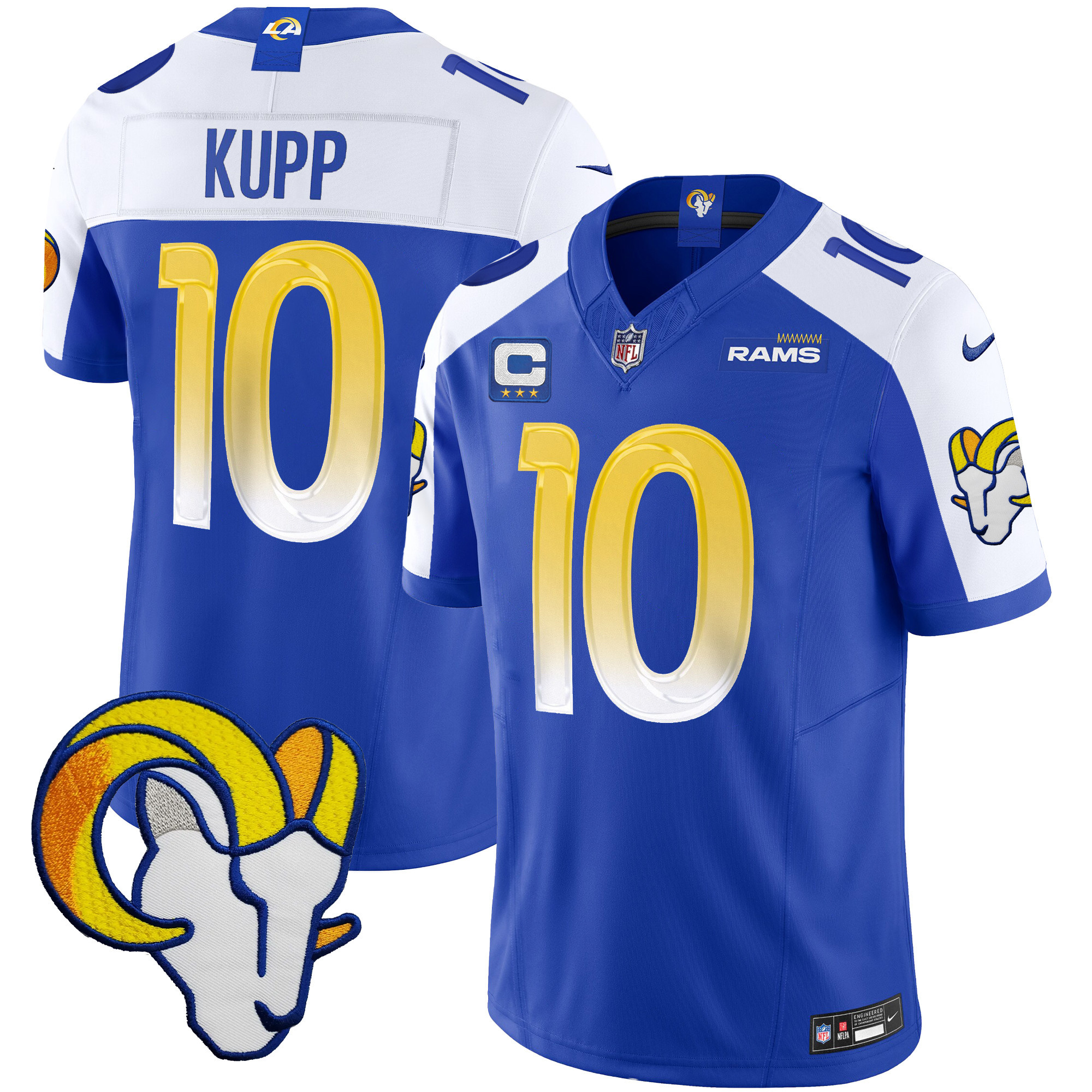 Cooper Kupp Men's Los Angeles Rams Vapor Limited Royal Alternate Jersey - All Stitched 