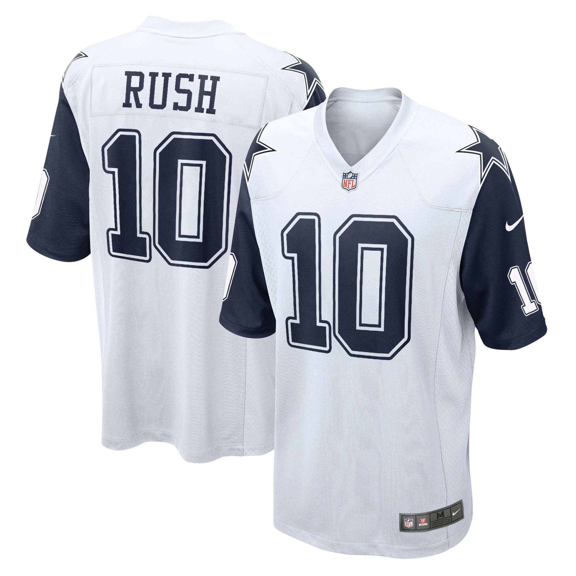Cooper Rush Dallas Cowboys Color Rush Collection Jersey - All Stitched 