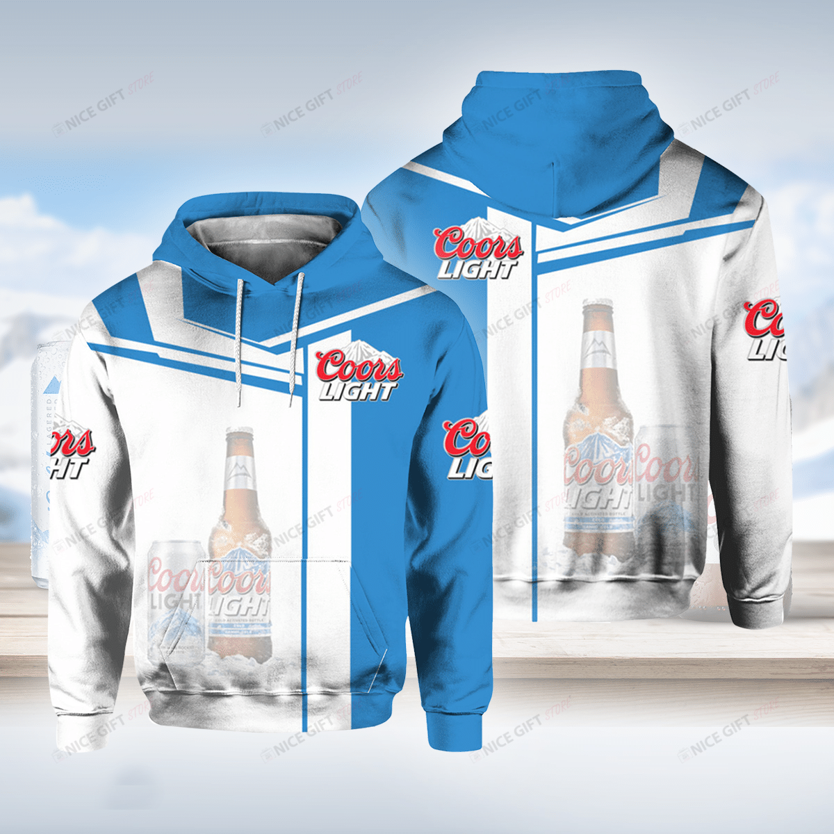 Coors Light 3D Hoodie Gift For Fans