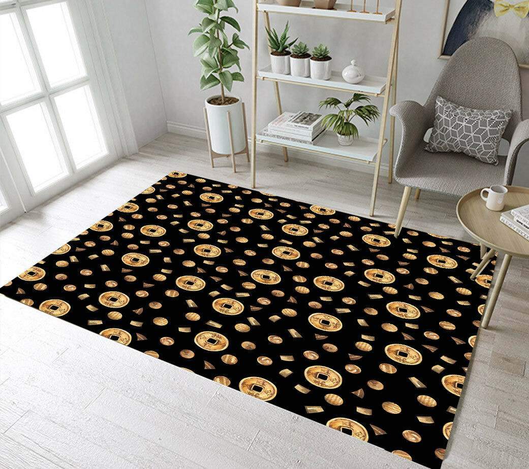 Copper Coins Limited Edition Rectangle Rug