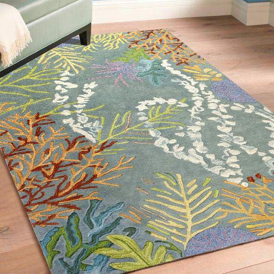 Coral Reef Limited Edition Rectangle Rug
