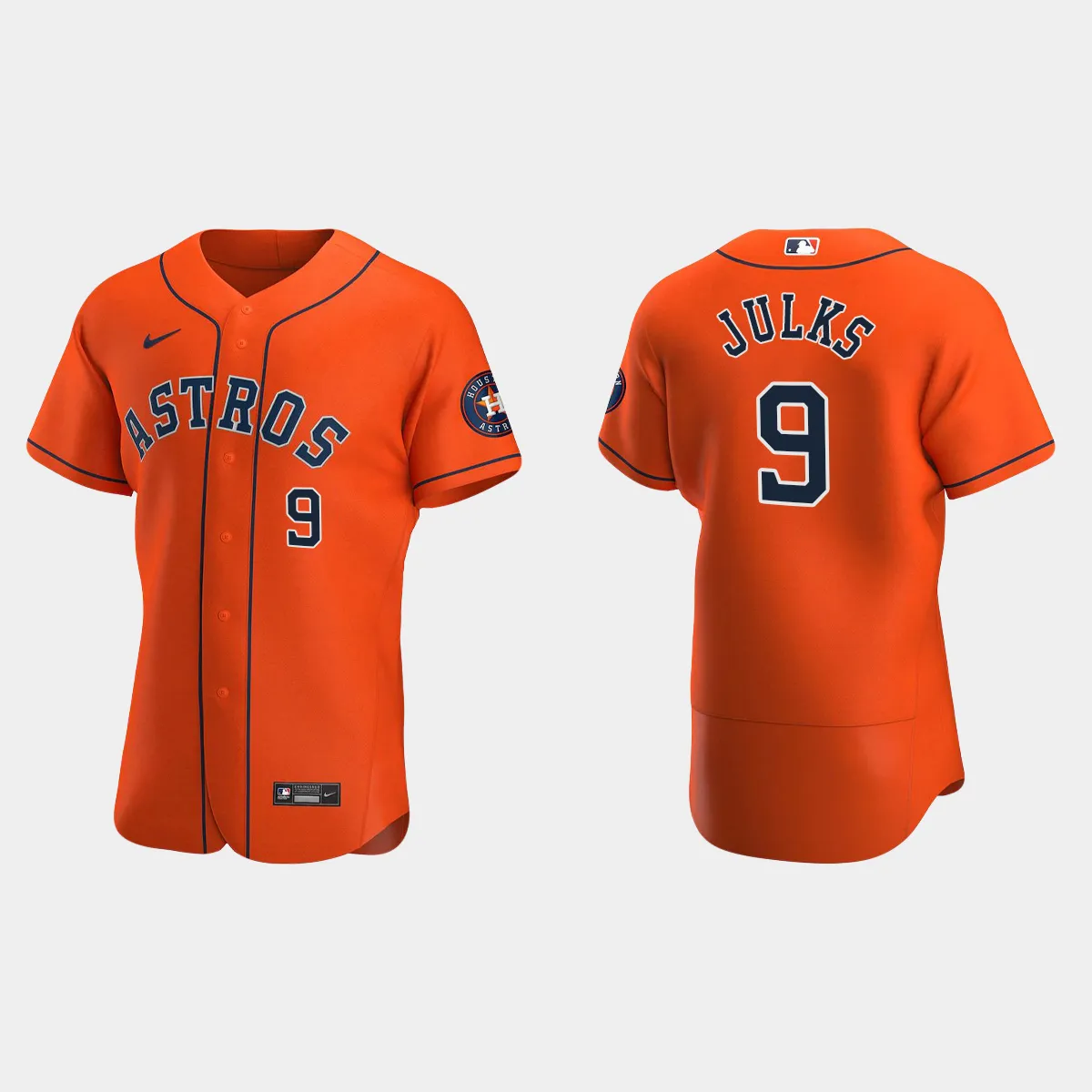Corey Julks Houston Astros Alternate Jersey - Orange