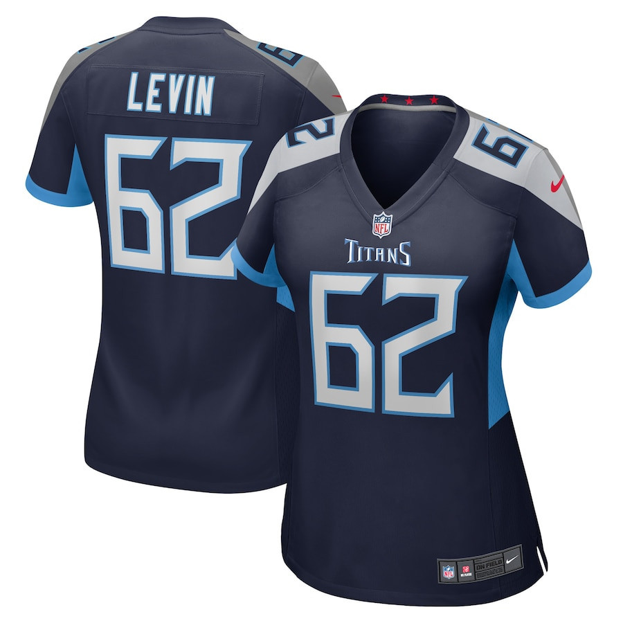 Corey Levin Tennessee Titans Women’s Stitched Jersey – Navy