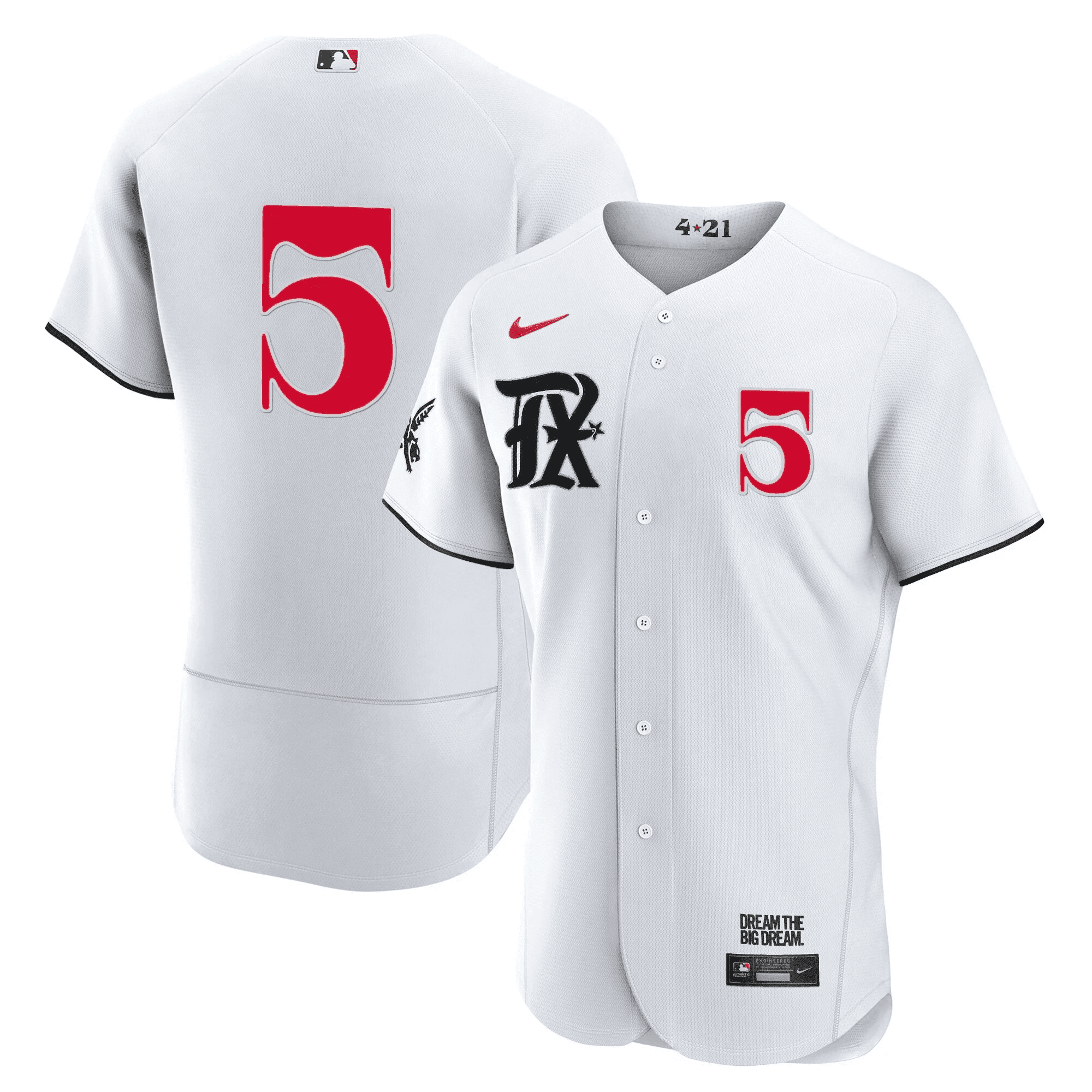 Corey Seager Men's Texas Rangers 2023 City Connect Collection Flex White Jersey - All Stitched
