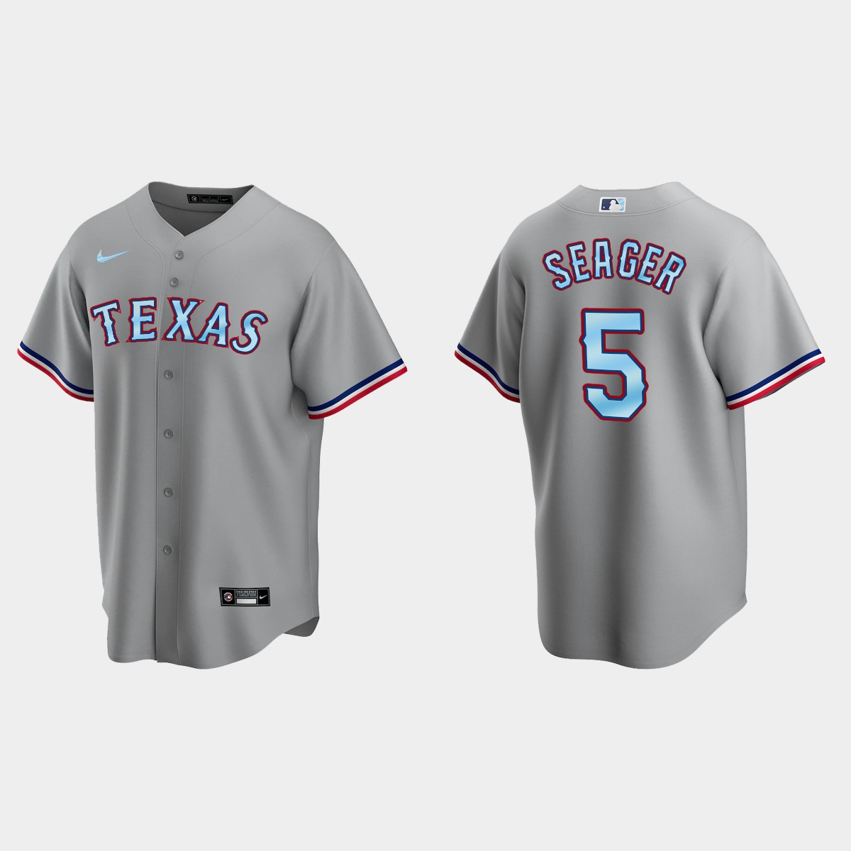 Corey Seager Texas Rangers 2022 Father’s Day Jersey – Gray