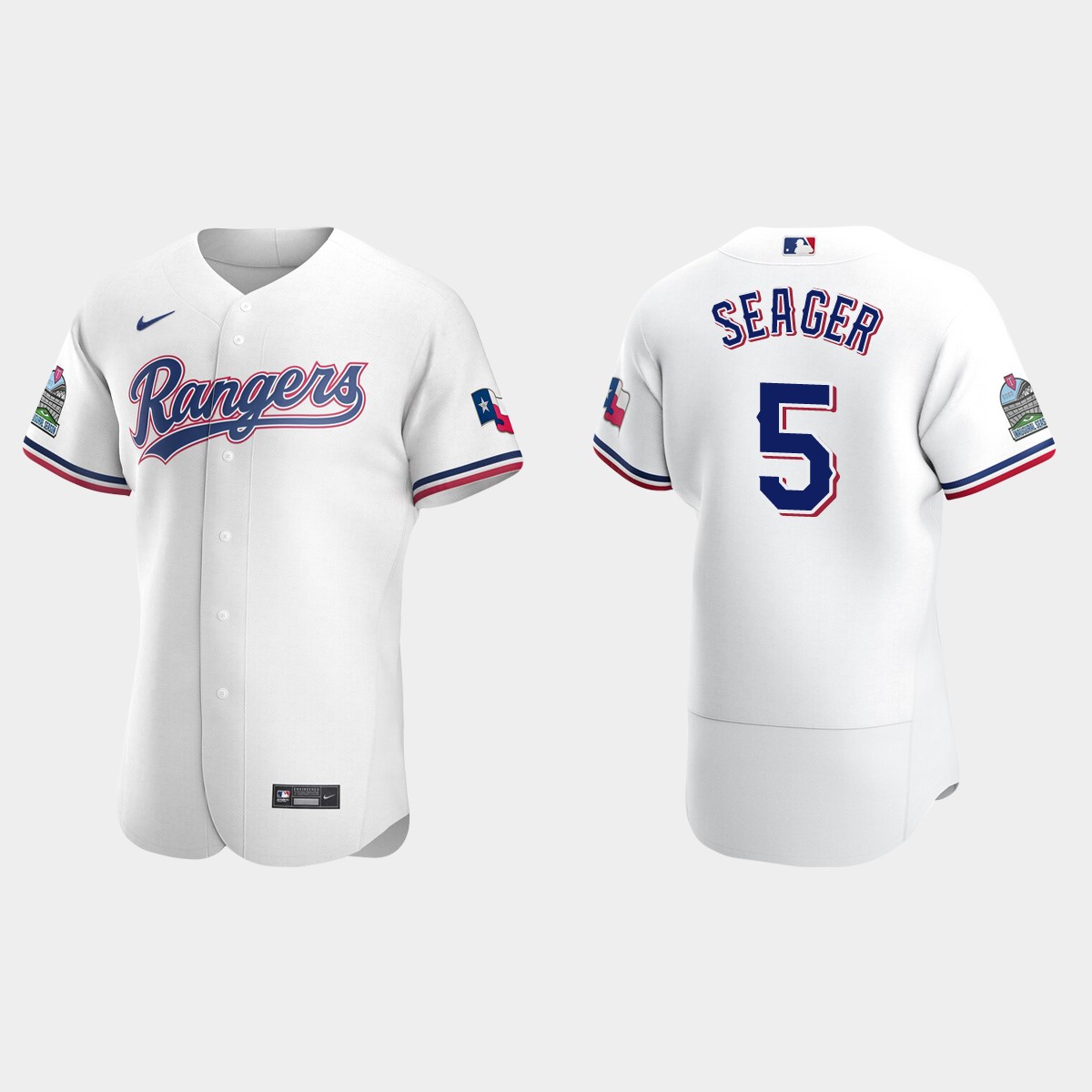 Corey Seager Texas Rangers Home Jersey – White