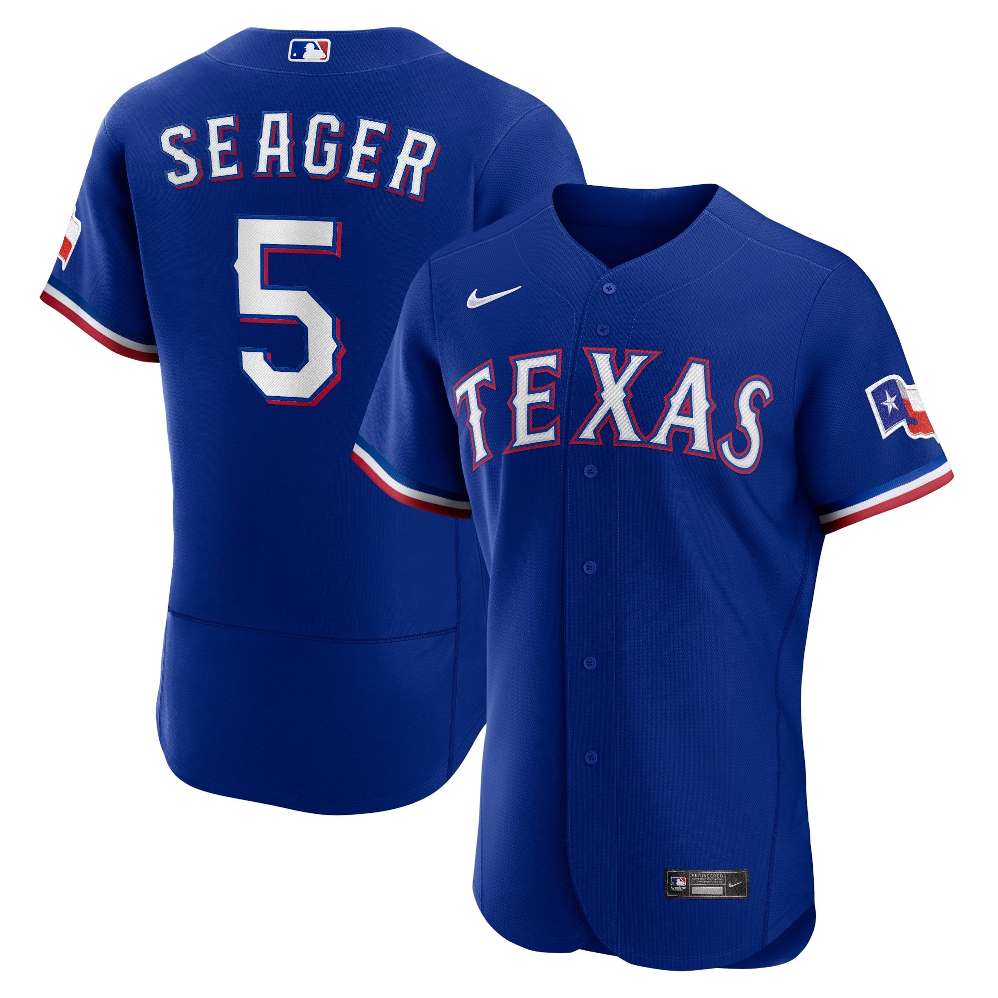 Corey Seager Texas Rangers Nike Alternate Authentic Player Stitched Jersey – Royal