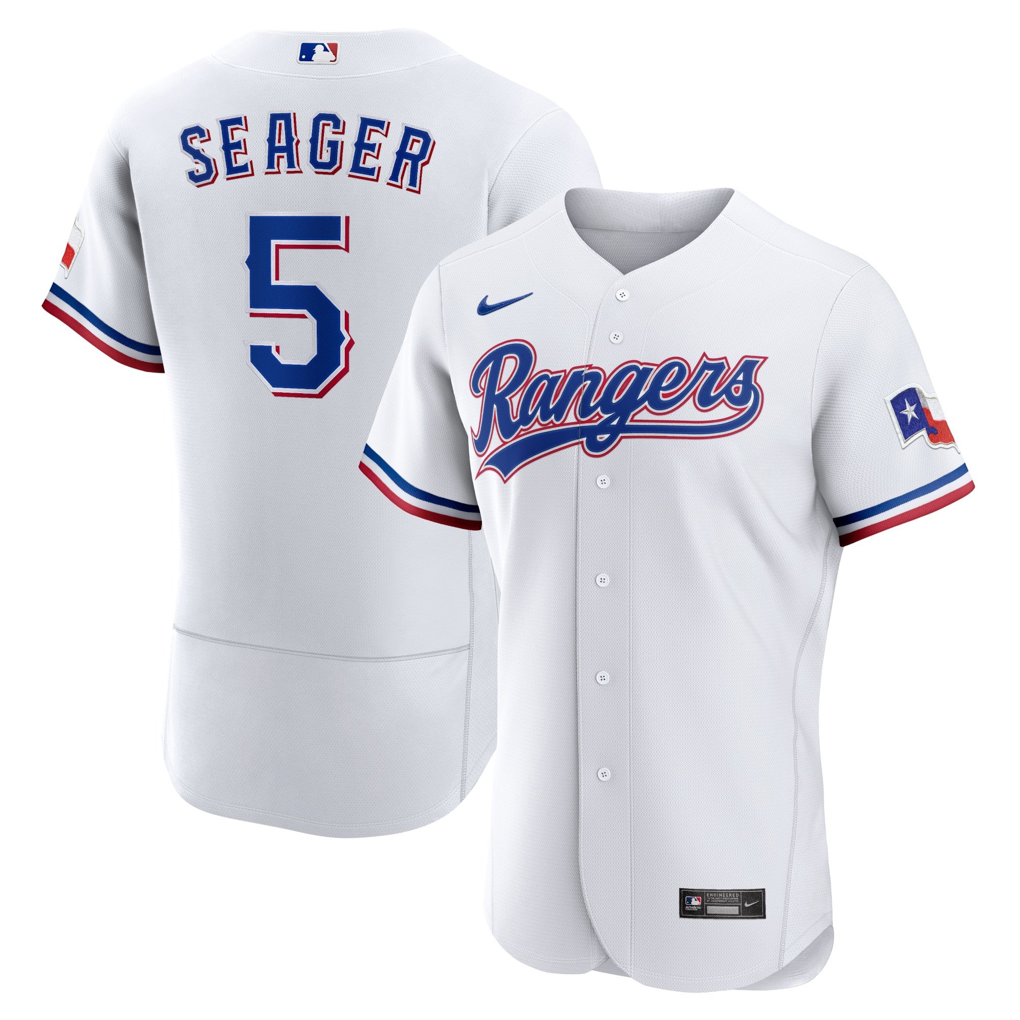 Corey Seager Texas Rangers Nike Home Authentic Player Stitched Jersey – White