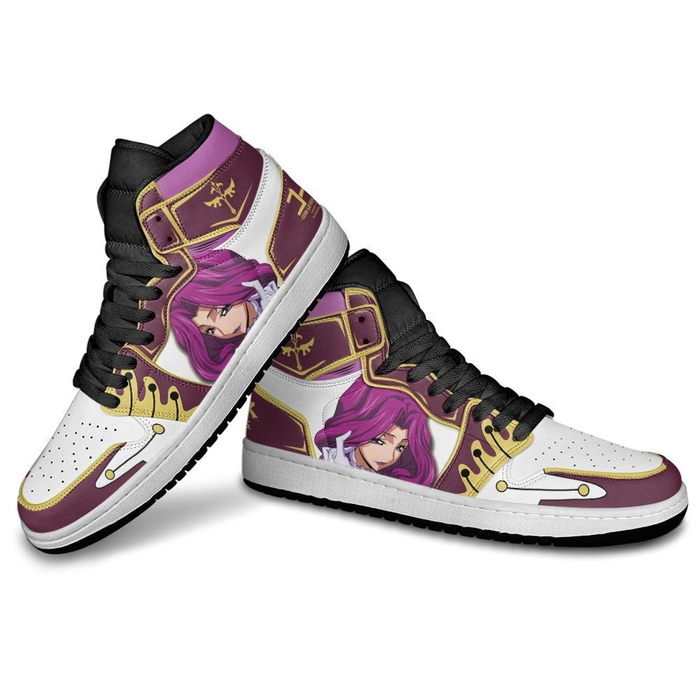 Cornelia li Britannia JD1s Sneakers Code Geass Anime Shoes, Air Jordan Hightop
