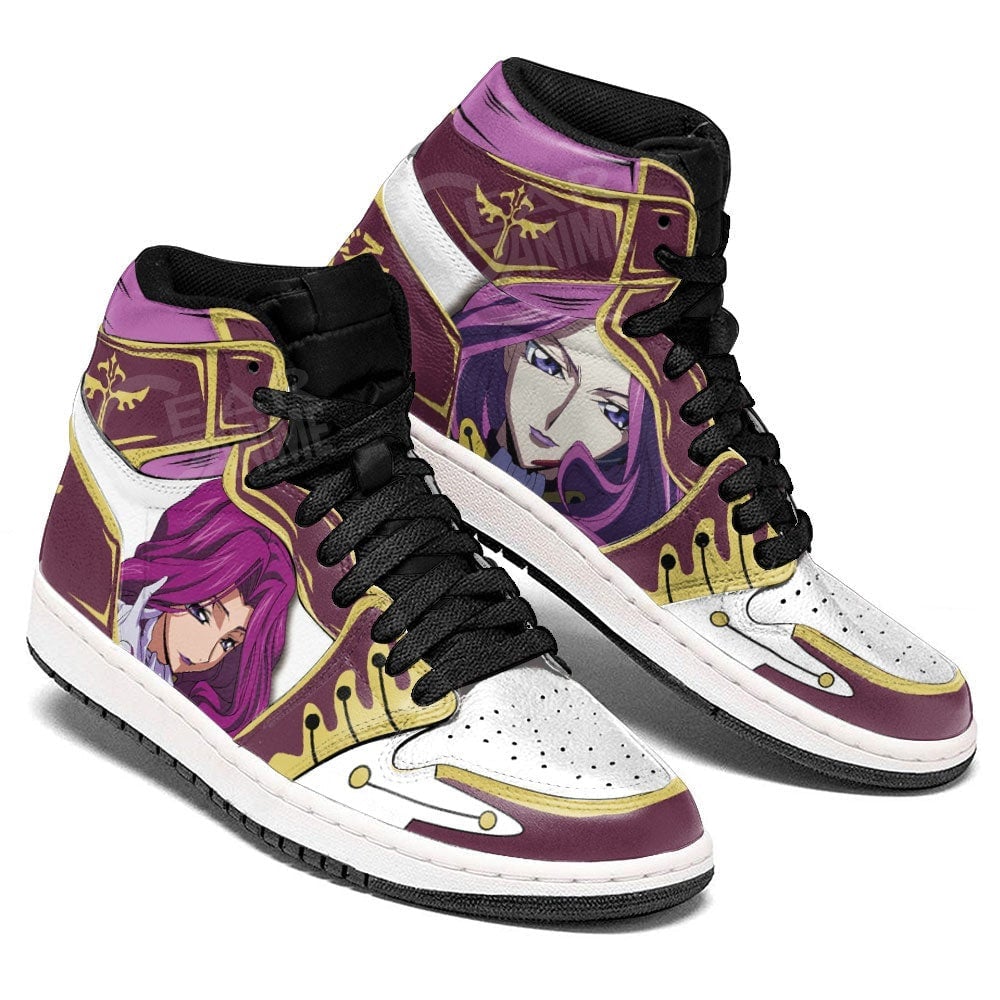 Cornelia li Britannia JD1s Sneakers Code Geass Anime Shoes, Air Jordan Hightop