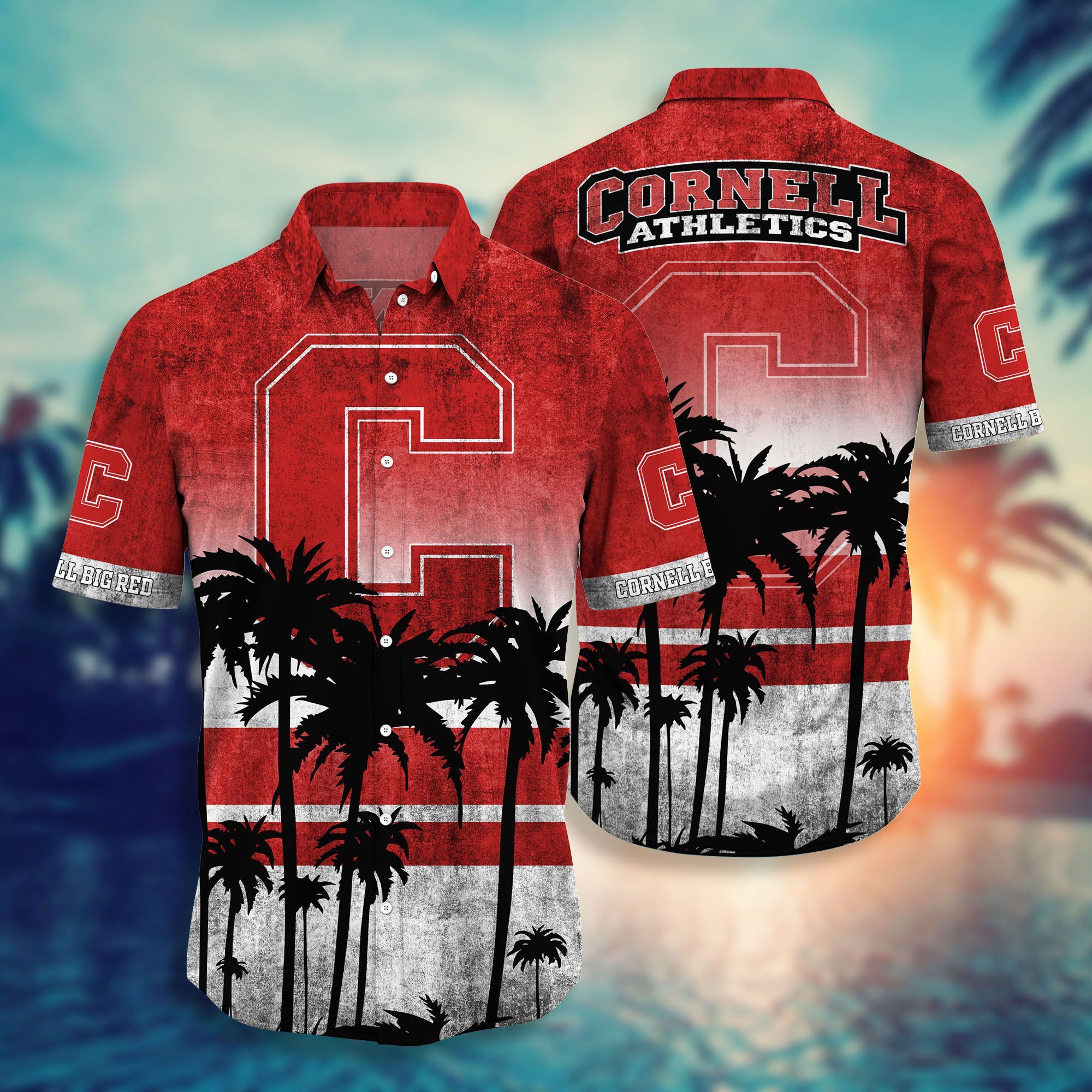 Cornell Big Red Hawaii Shirt Style Hot Trending Summer
