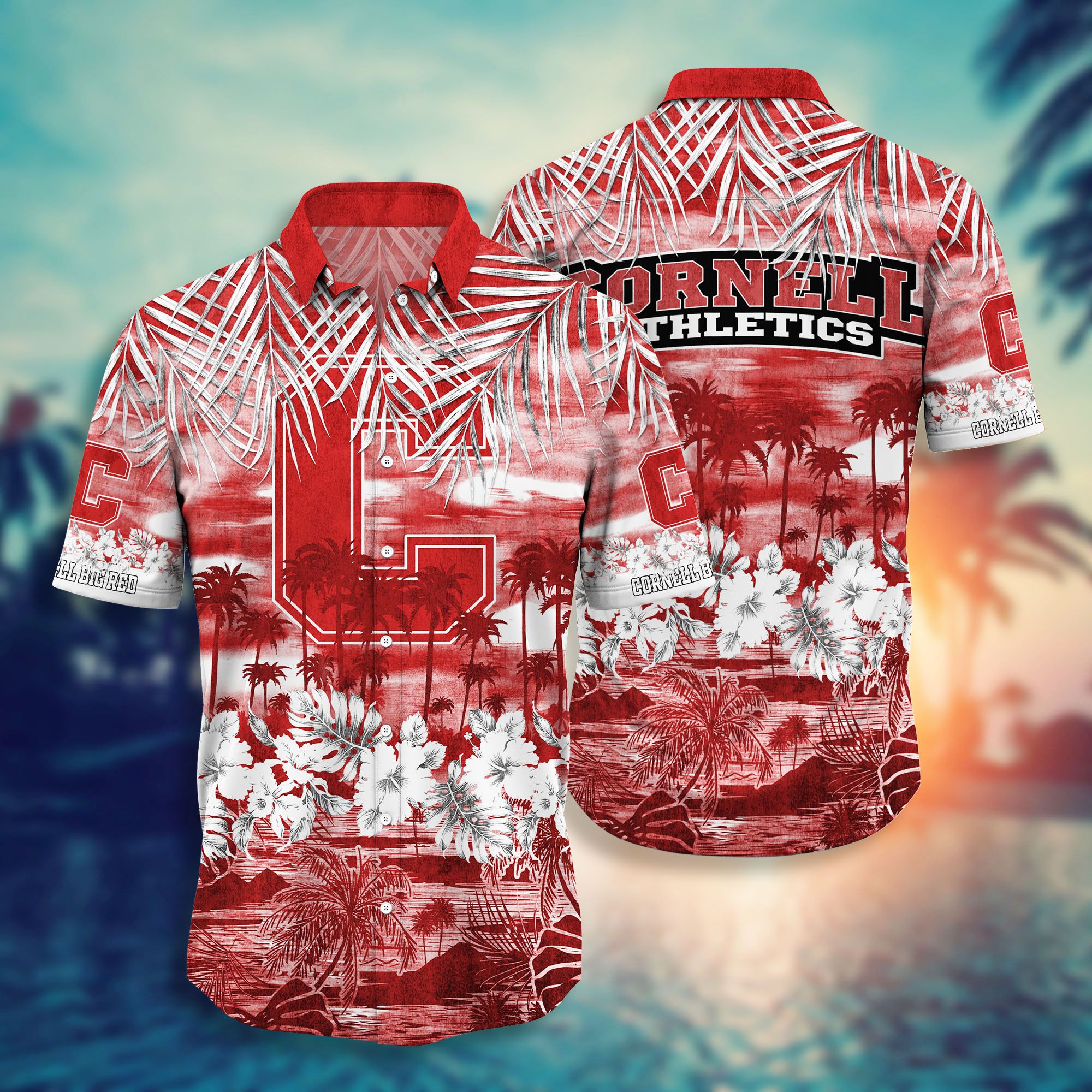 Cornell Big Red NCAA -New Hawaii Style Best Gift For This Season – Gift For Sport Lovers Shirt
