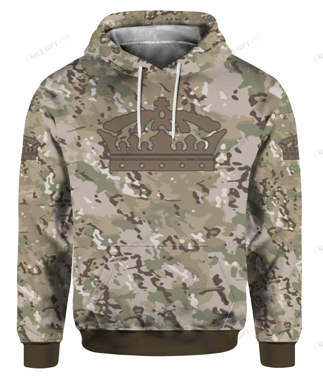 Corona Extra Camouflage 3D Hoodie Gift For Fans