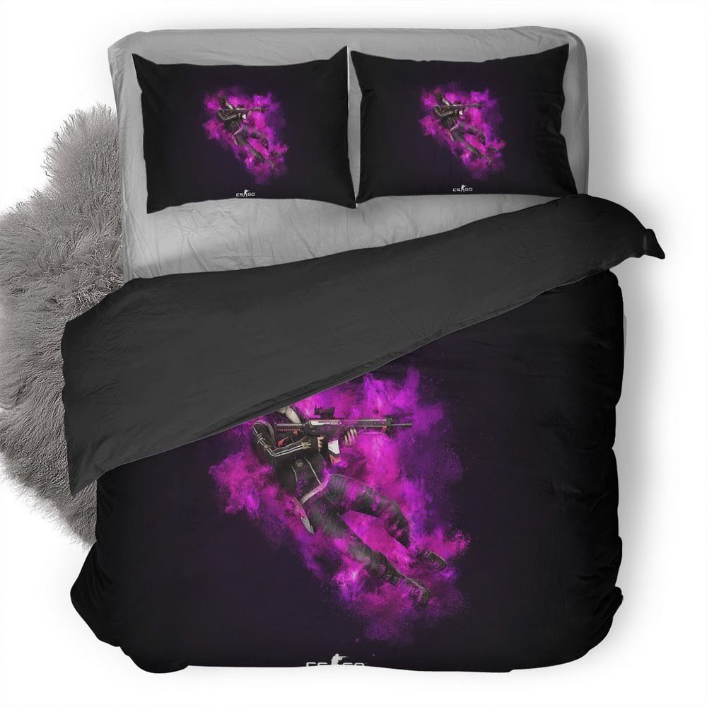 Counter Strike Global Offensive 13 3D Customized Duvet Cover Bedding Set