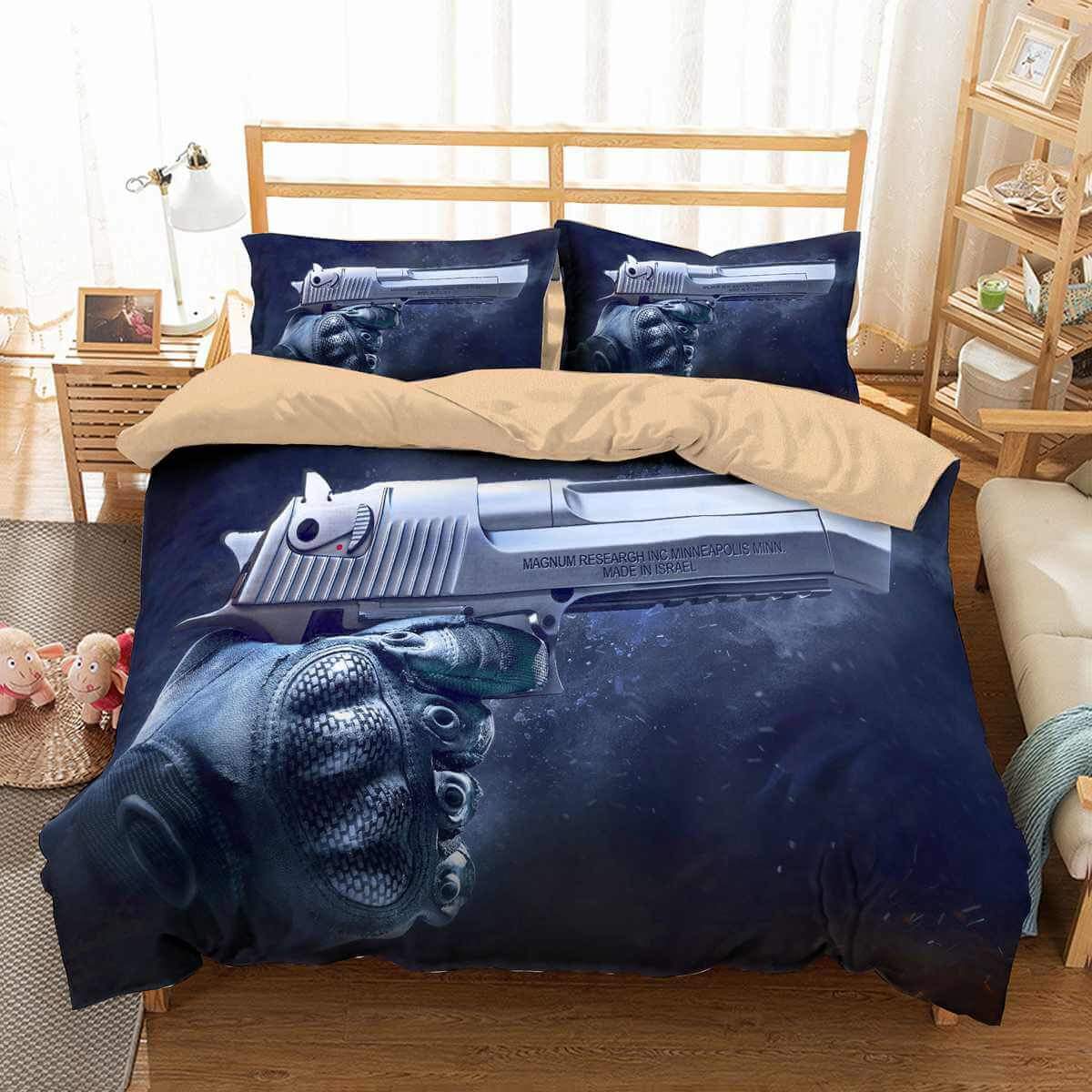 Counter Strike Global Offensive 3D Customized Duvet Cover Bedding Set