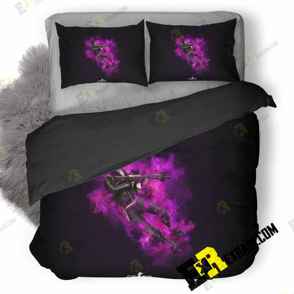 Counter Strike Global Offensive Jg 3D Customized Duvet Cover Bedding Set