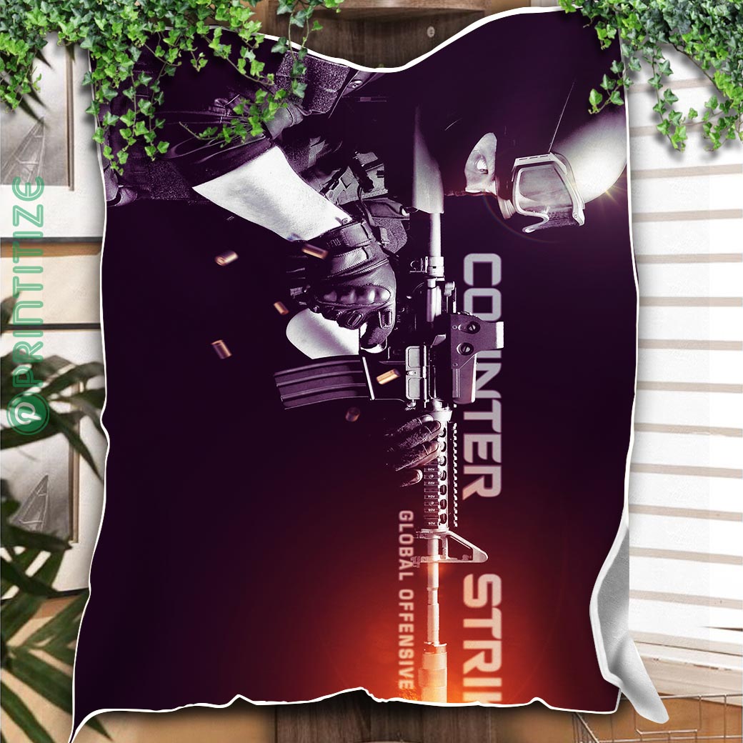 CounterStrike Global Offensive Fleece Blanket