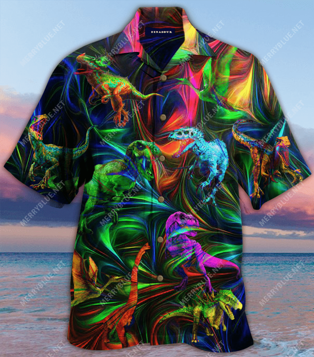 Cover Your Body With Amazing Amazing Dinosaur Unisex Hawaiian Shirt