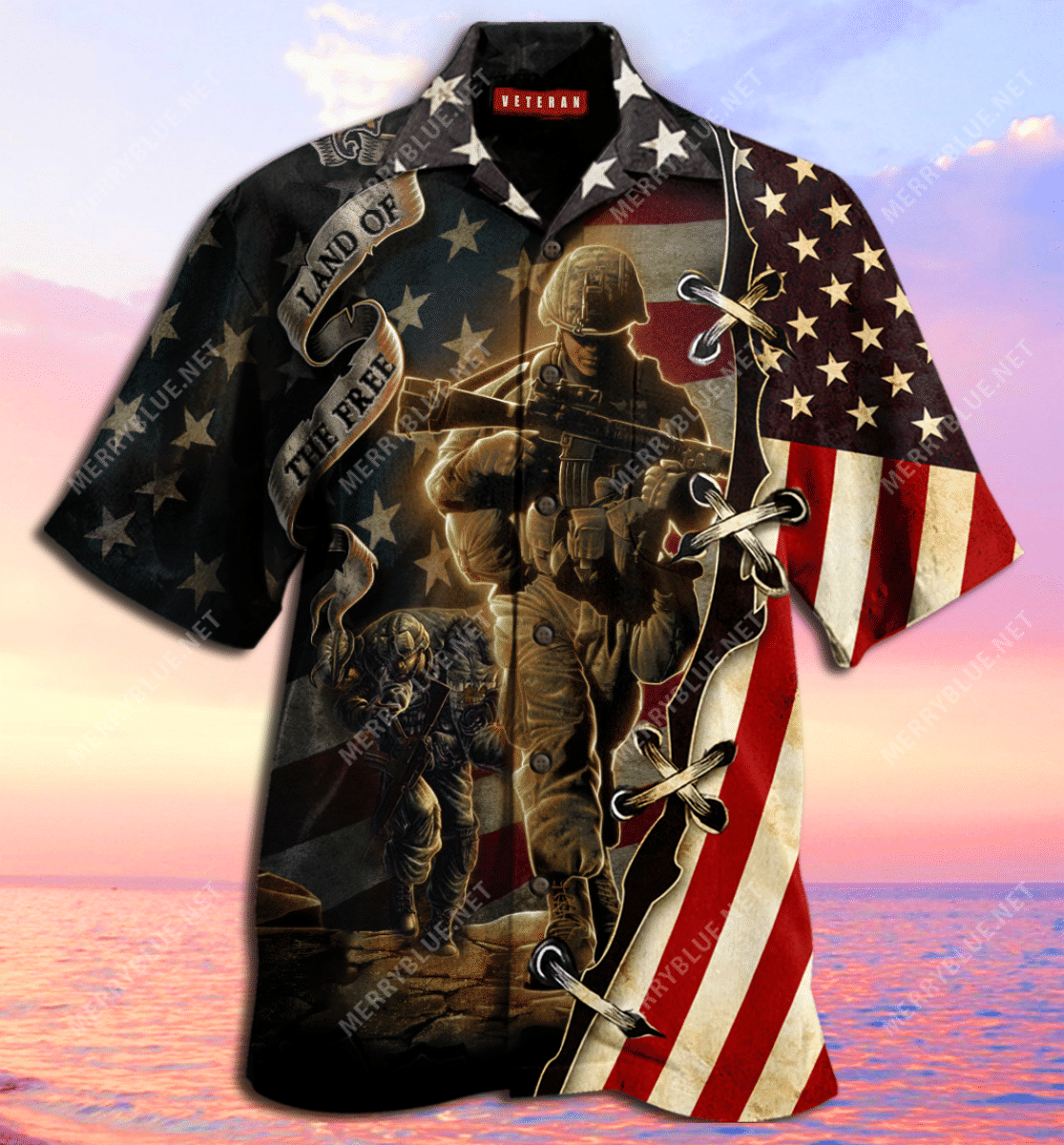 Cover Your Body With Amazing Proud Memories Veteran Unisex Hawaiian Shirt
