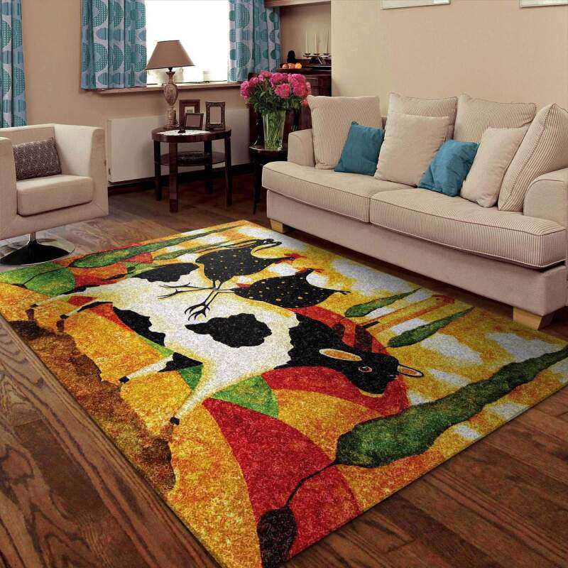 Cow Limited Edition Rectangle Rug