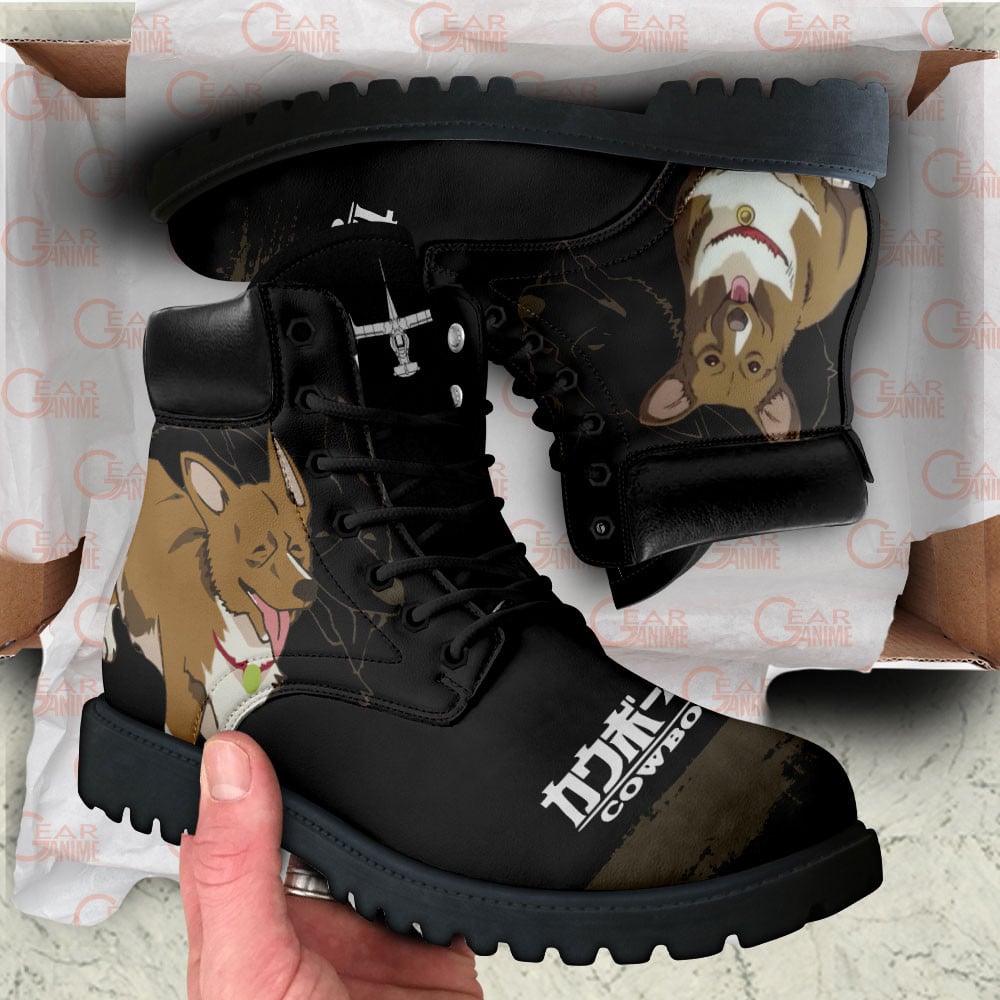 Cowboy Bebop Ein Boots Anime Custom Shoes